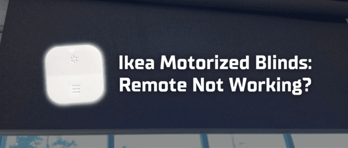 Ikea blinds remote not working featured image