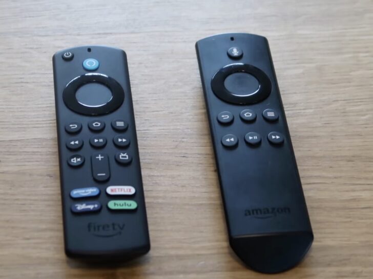 Photo of different fire stick remote