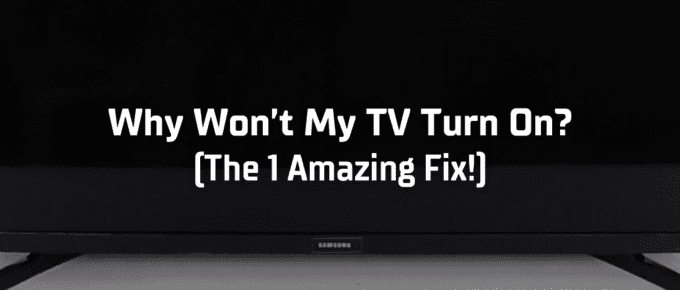 Why wont my tv turn on featured image