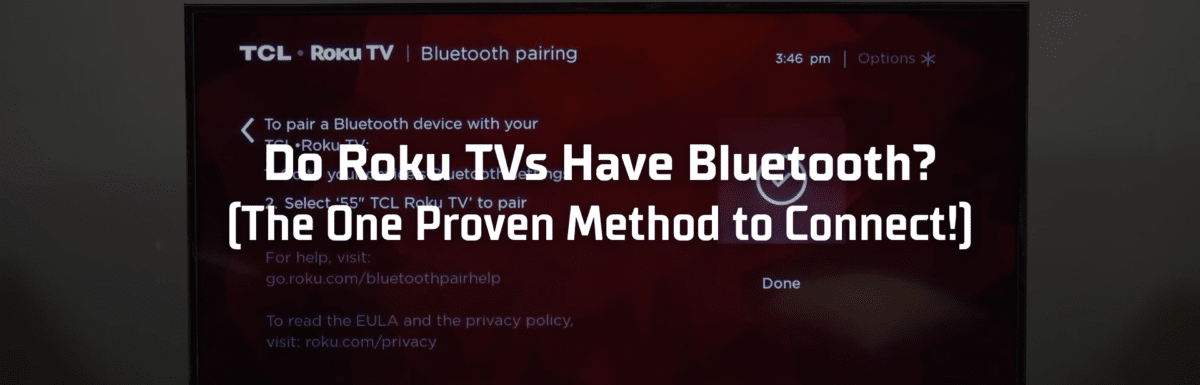 Do roku tvs have bluetooth featured image