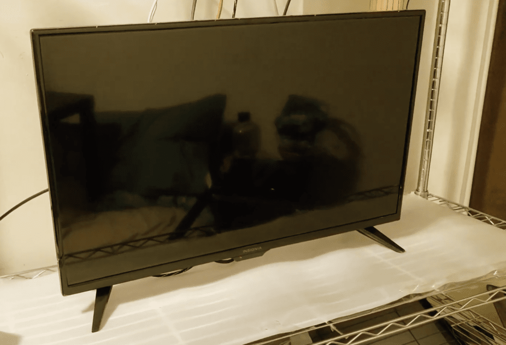 Photo of an old 720p TV