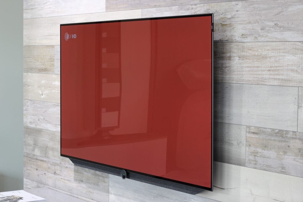 Photo of a flat screen TV