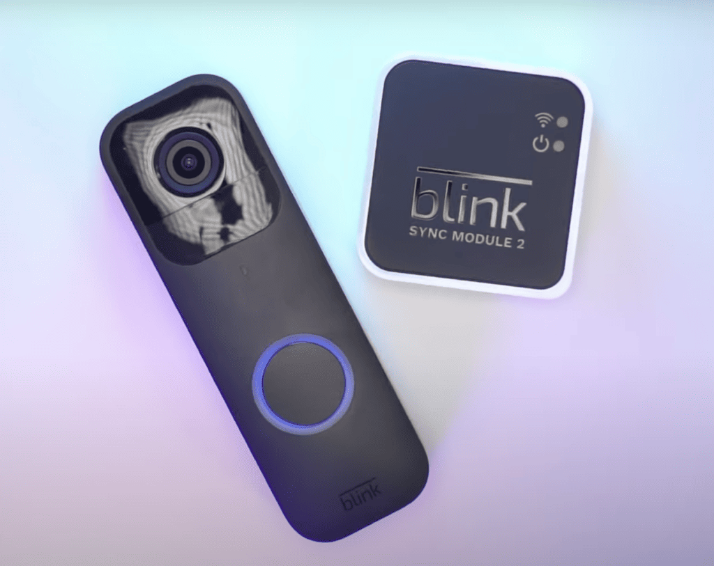 Photo of Blink Video Doorbell with Blink Sync Module 2