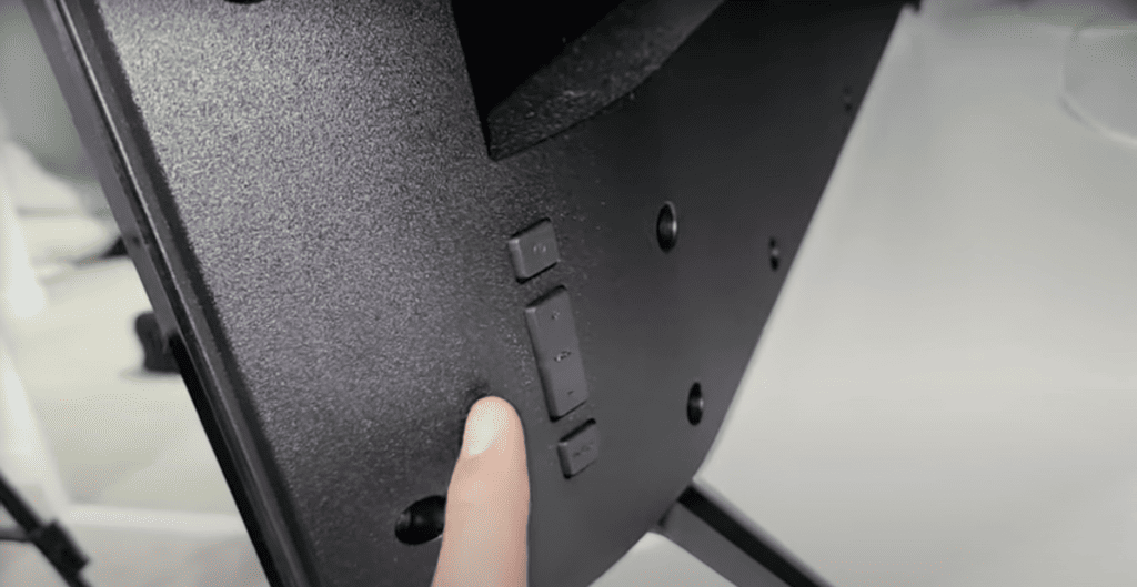 Back buttons of the Vizio TV
