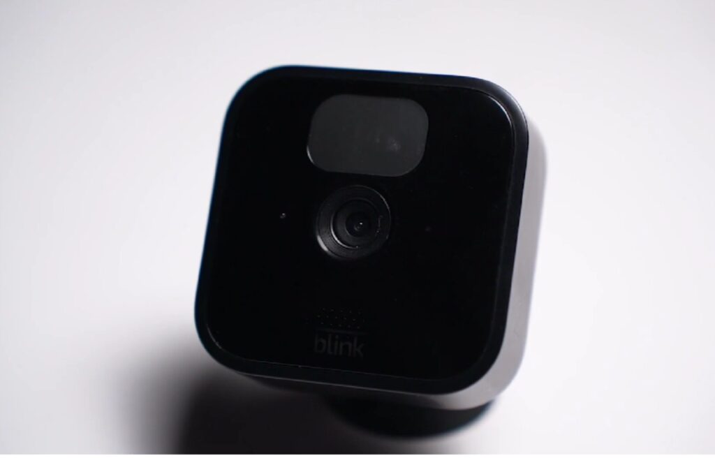 Blink Camera on a white background