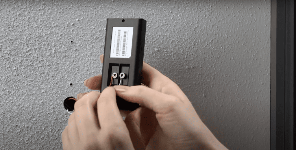 Reversing the wires of the Ring doorbell