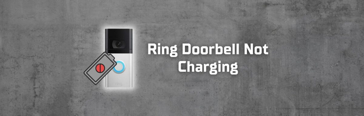 Ring doorbell not charging featured image