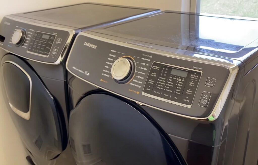 Samsung washing machine and dryer