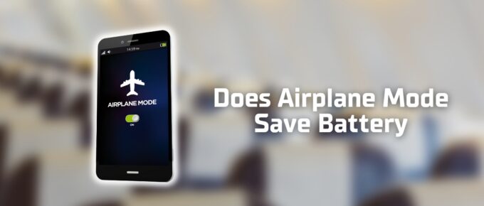 does airplane mode save battery - featured image