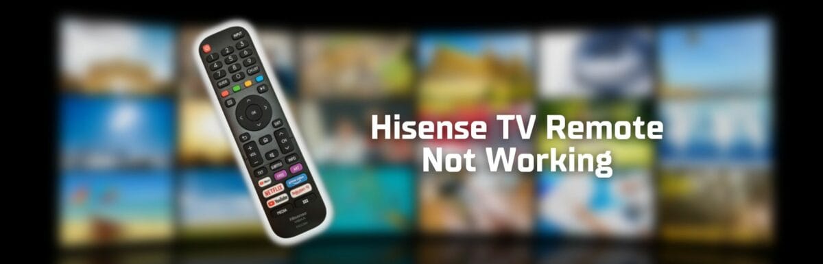 Hisense TV remote not working featured image