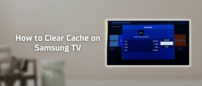 How to clear cache on Samsung TV featured image