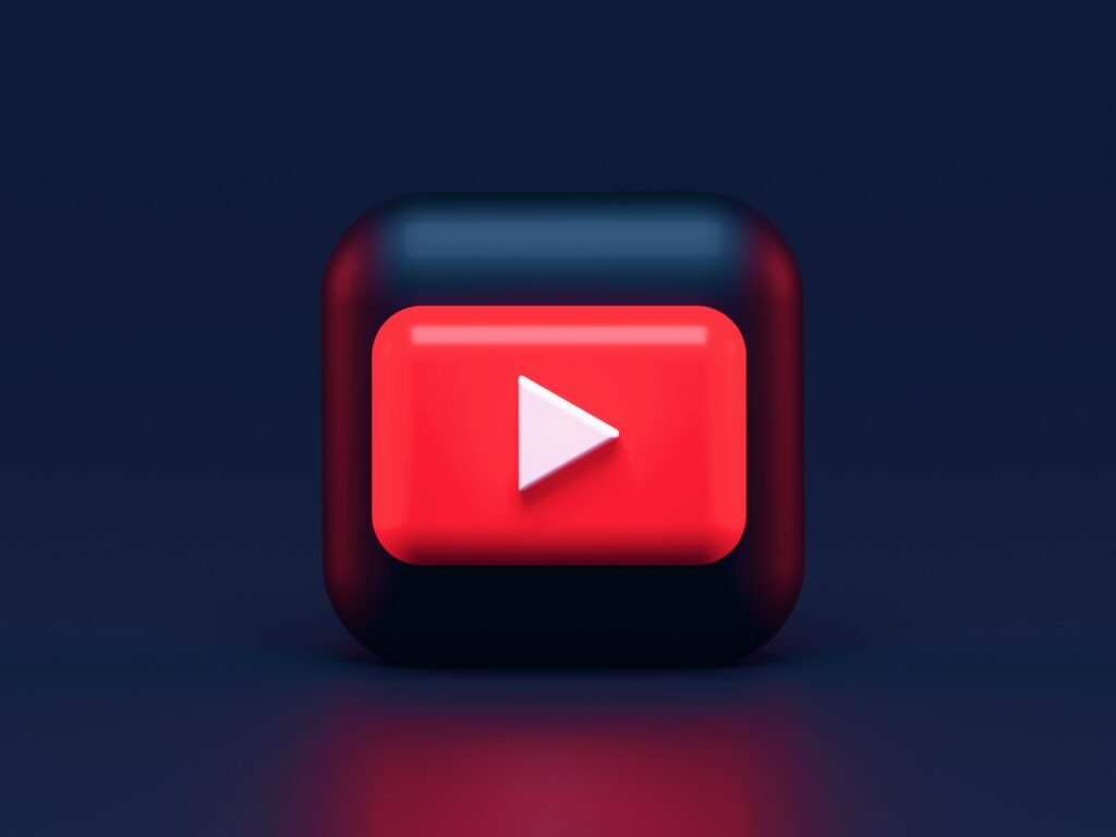 illustration of the YouTube logo
