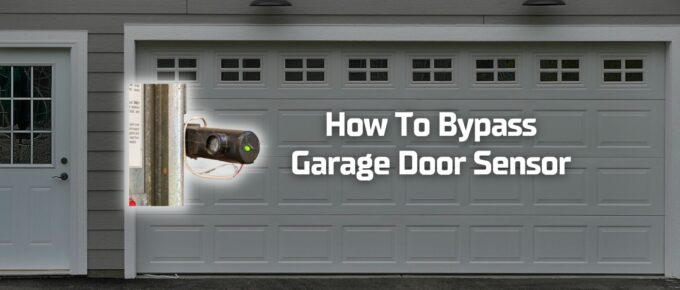 how to bypass garage door sensor featured image